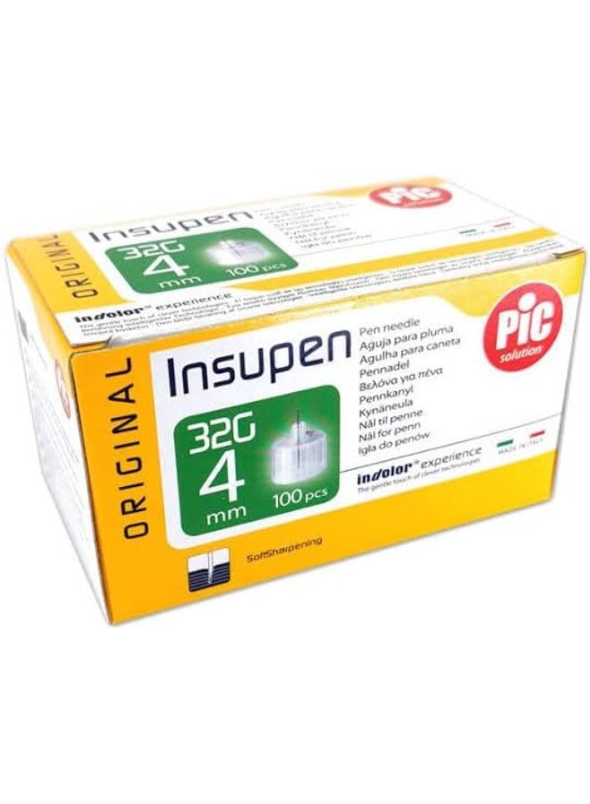 بي آي سي سن قلم انسولين بيك ادفانس مقاس ٤ عدد ١٠٠ قطعة - Image 2